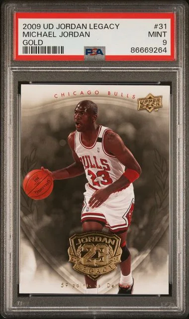 2009-10 Upper Deck Michael Jordan Jordan Legacy Gold #31 card image