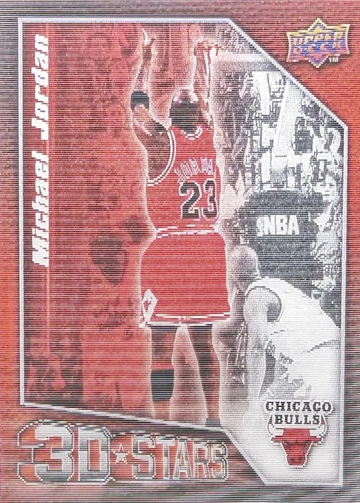 2009-10 Upper Deck Michael Jordan 3D Stars #3D-MJ card image