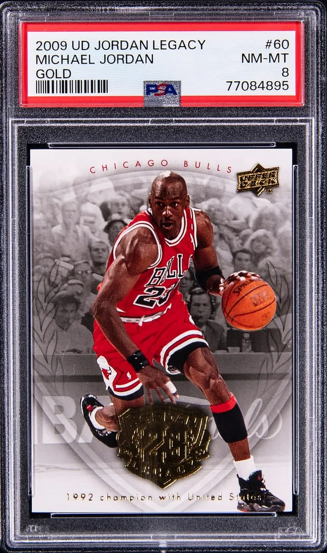 2009-10 Upper Deck Michael Jordan Jordan Legacy Gold #60 card image