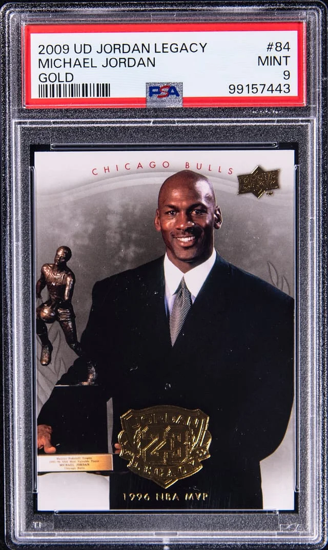 2009-10 Upper Deck Michael Jordan MJ Legacy Collection Gold #84 card image