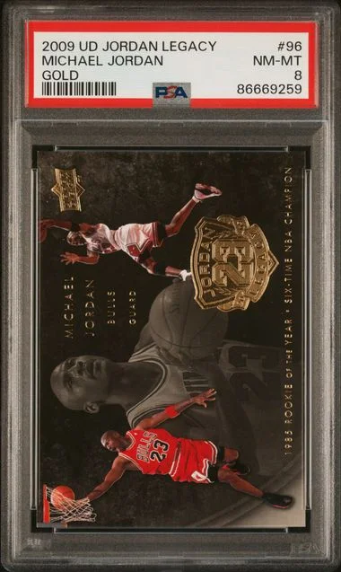 2009-10 Upper Deck Michael Jordan Jordan Legacy Gold #96 card image
