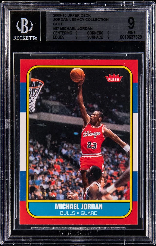 2009-10 Upper Deck Michael Jordan Jordan Legacy Collection Gold #97 card image