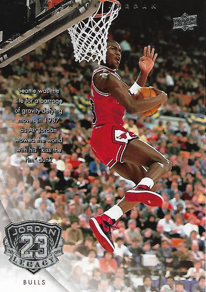 2009-10 Upper Deck Michael Jordan Legacy Collection Michael Jordan Jumbo #MJ-2 card image