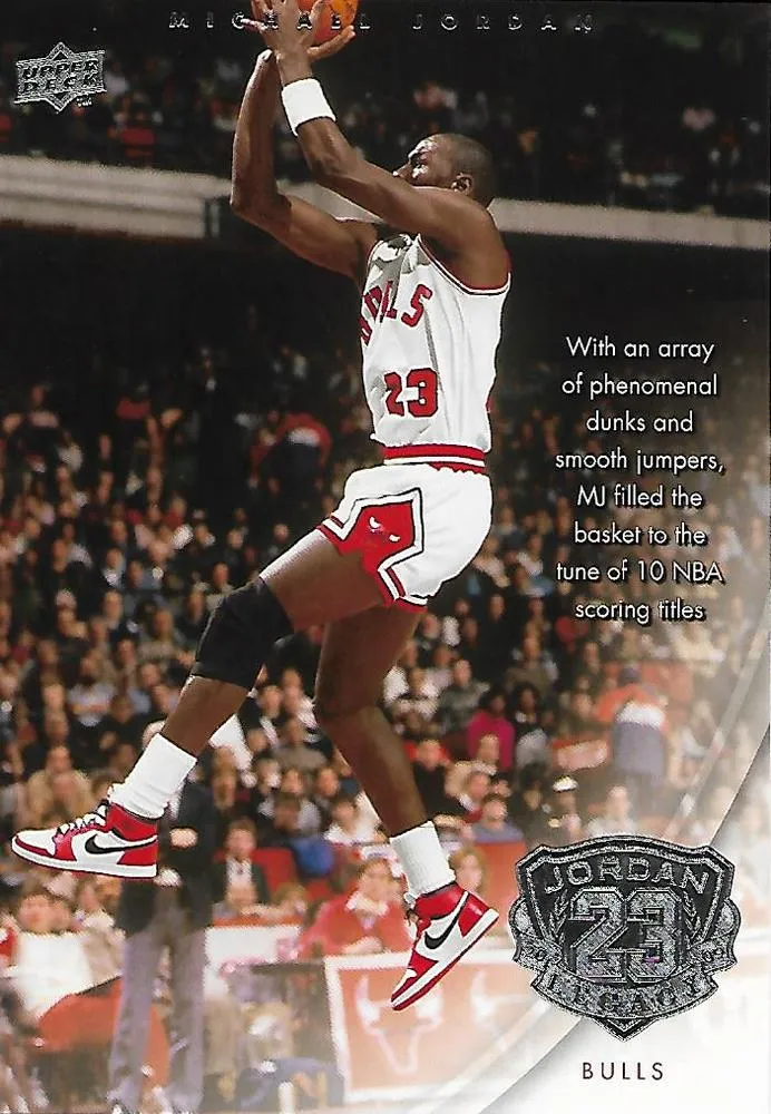2009-10 Upper Deck Michael Jordan Legacy Collection Michael Jordan Jumbo #MJ-5 card image
