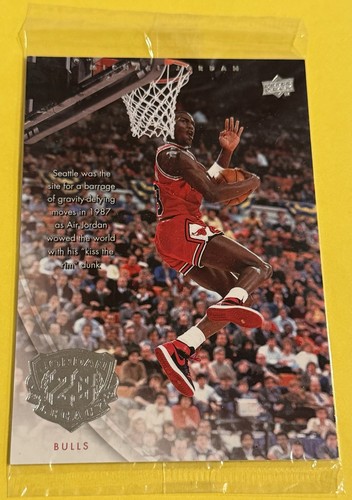 2009-10 Upper Deck Michael Jordan Legacy Collection Michael Jordan Jumbo #MJ-7 card image