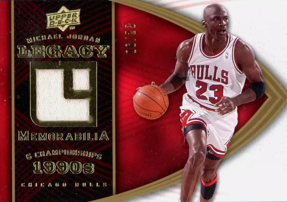 2009-10 Upper Deck Michael Jordan Legacy Collection Michael Jordan Jumbo #MJ-8 card image