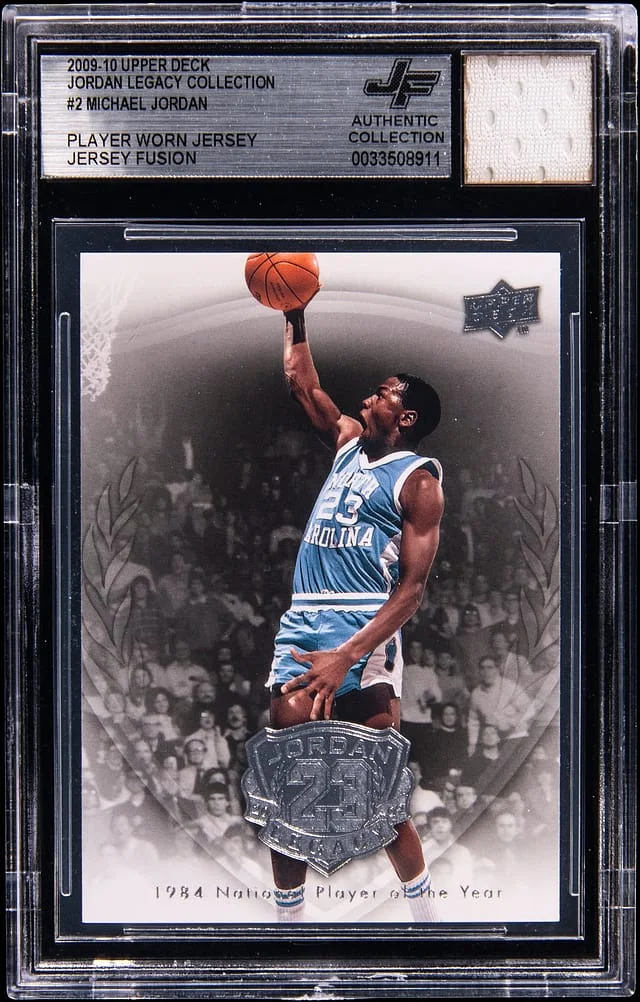 2009-10 Upper Deck Michael Jordan Player-Worn Jordan Legacy Collection #2 card image