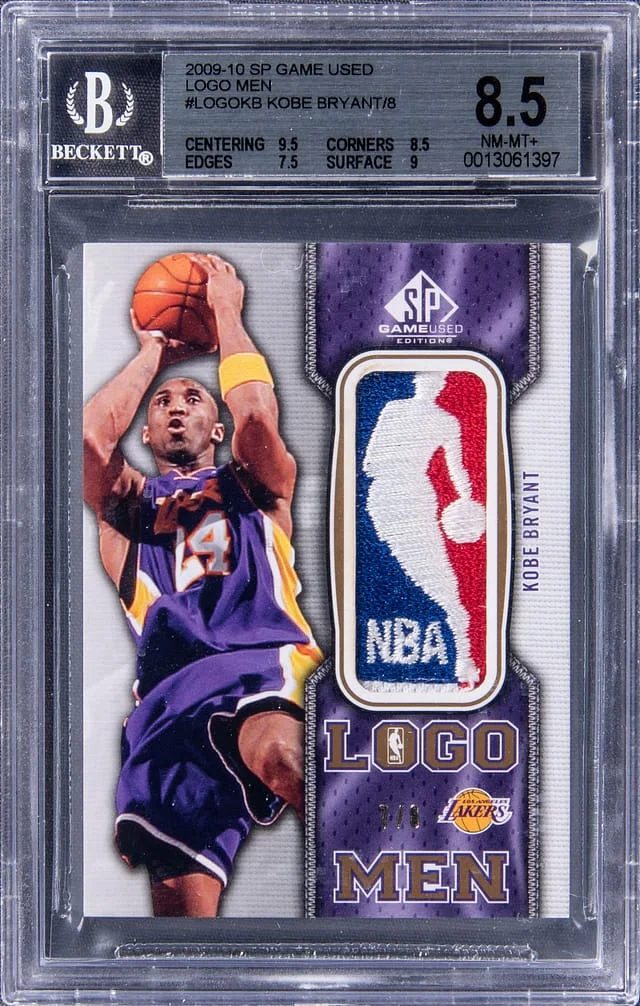 2009-10 Upper Deck SP Game Used Kobe Bryant Game-Used Logo Men #LOGO-KB card image