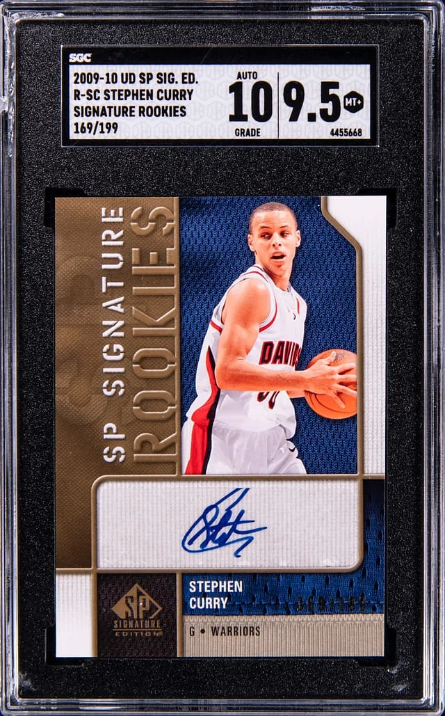 2009-10 Upper Deck SP Signature Edition Stephen Curry Signature Rookies #R-SC card image
