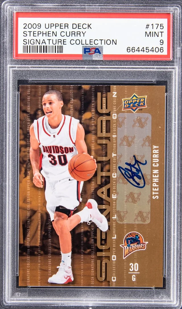 2009-10 Upper Deck Stephen Curry Signature Collection #175 card image