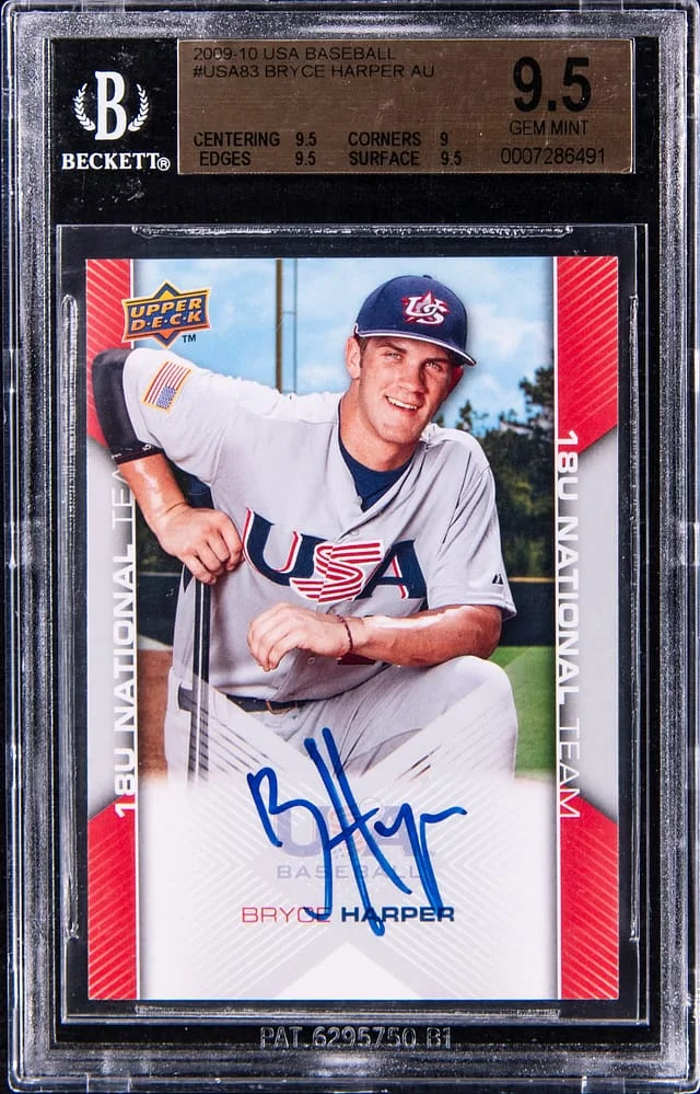 2009-10 Upper Deck USA Baseball Bryce Harper #USA-83 card image