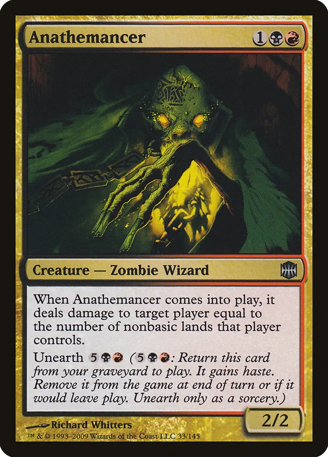 2009 Alara Reborn Anathemancer uncommon #33 unlisted card image
