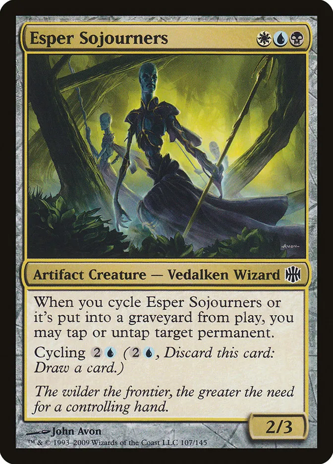 2009 Alara Reborn Esper Sojourners common #107 unlisted card image
