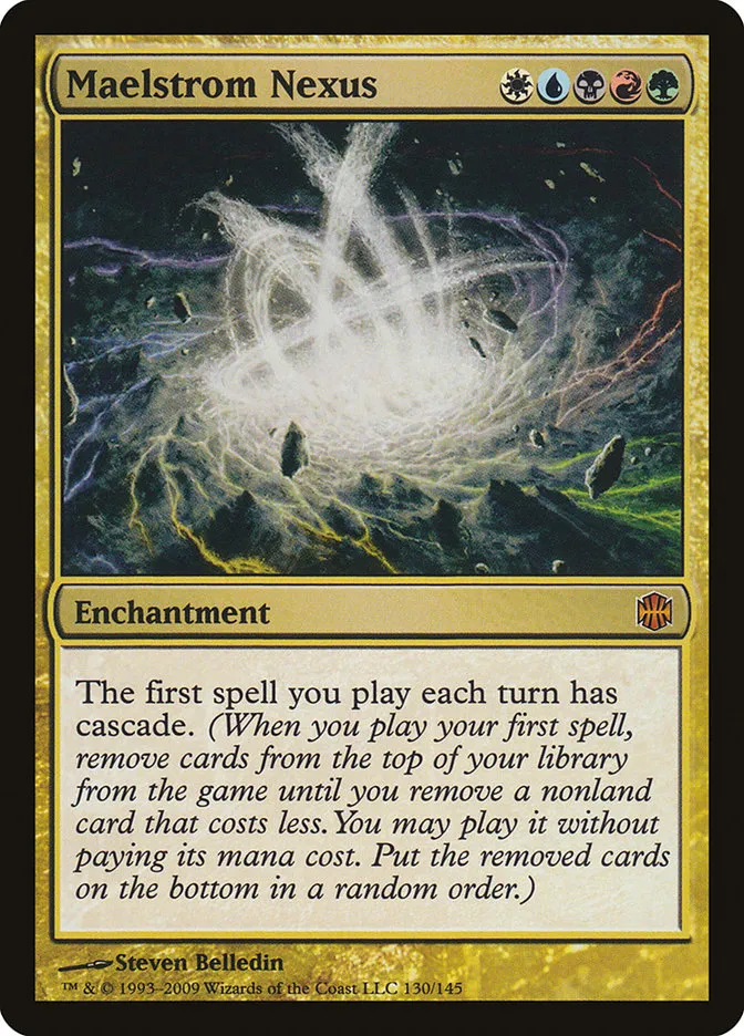 2009 Alara Reborn Maelstrom Nexus mythic #130 unlisted card image