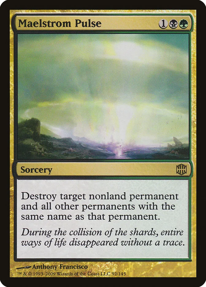 2009 Alara Reborn Maelstrom Pulse rare #92 unlisted card image