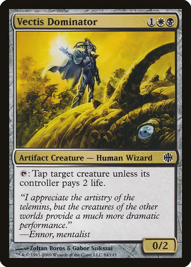 2009 Alara Reborn Vectis Dominator common #84 unlisted card image