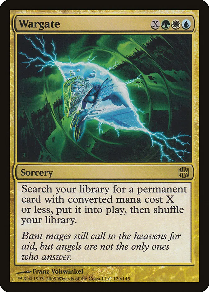 2009 Alara Reborn Wargate rare #129 unlisted card image