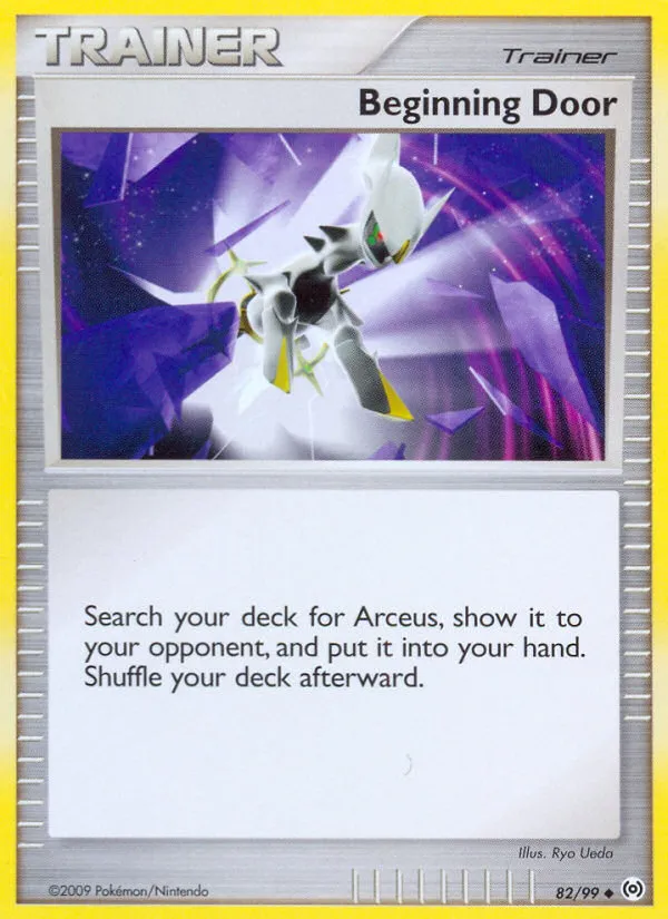 2009 Arceus Beginning Door #82/99 Uncommon card image