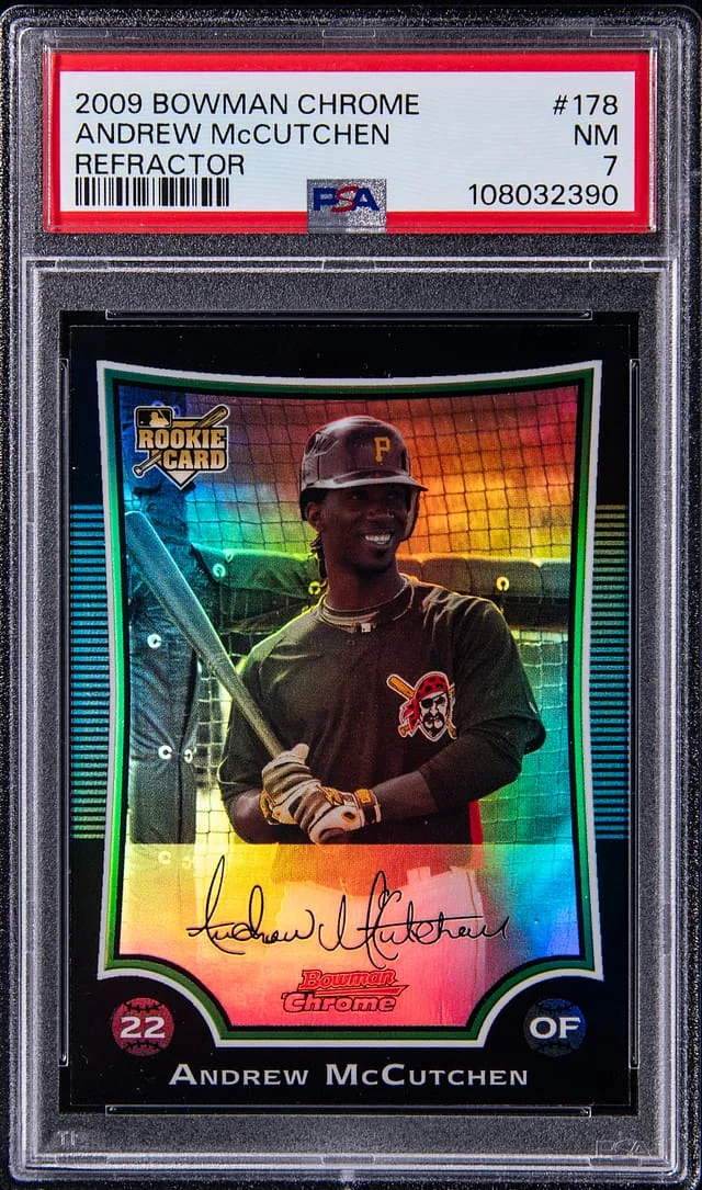 2009 Bowman Chrome Andrew McCutchen Refractor #178 card image