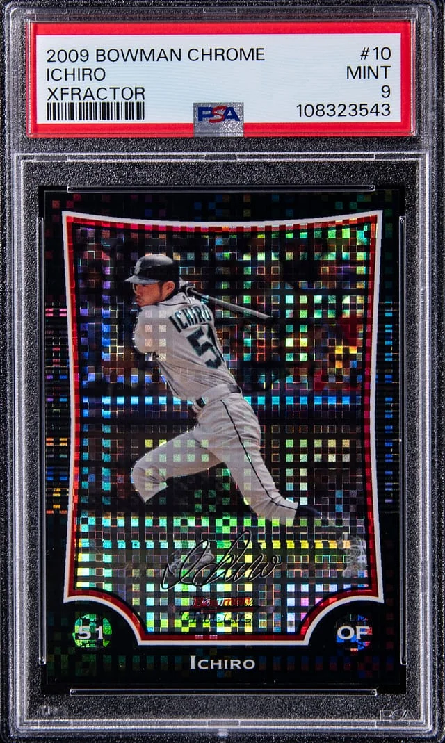 2009 Bowman Chrome Ichiro XFractor #10 card image