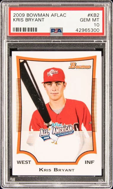 2009 Bowman Kris Bryant Aflac #KB2 card image