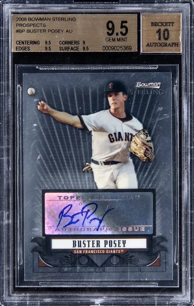 2009 Bowman Sterling Prospects Buster Posey #BSP-BP card image
