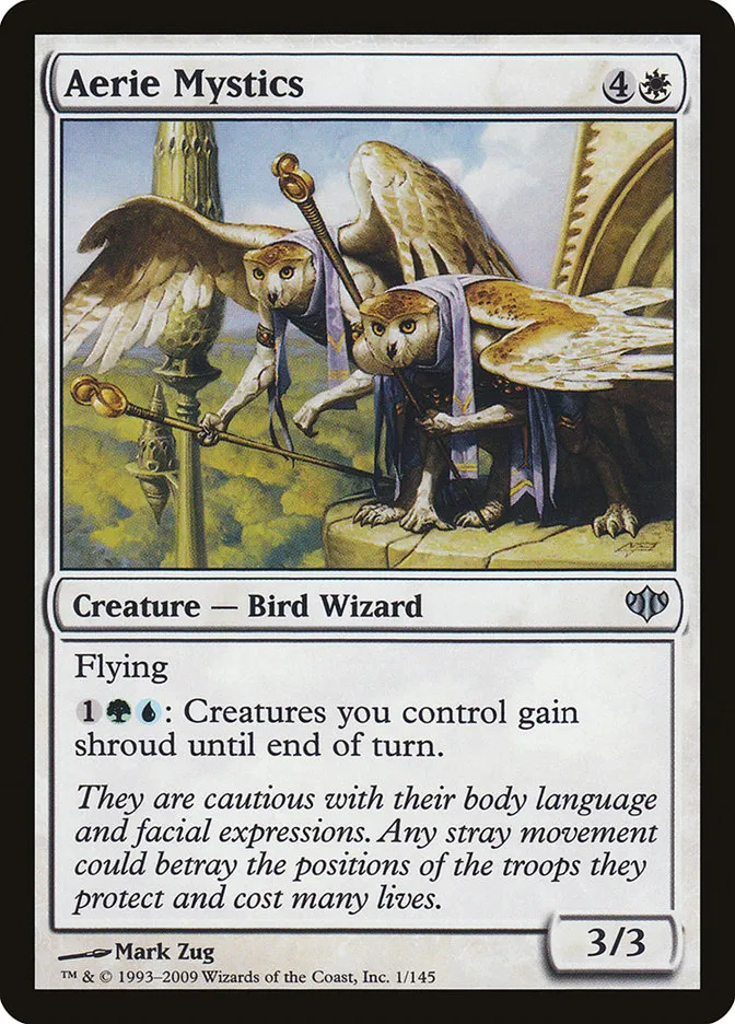 2009 Conflux Aerie Mystics uncommon #1 unlisted card image