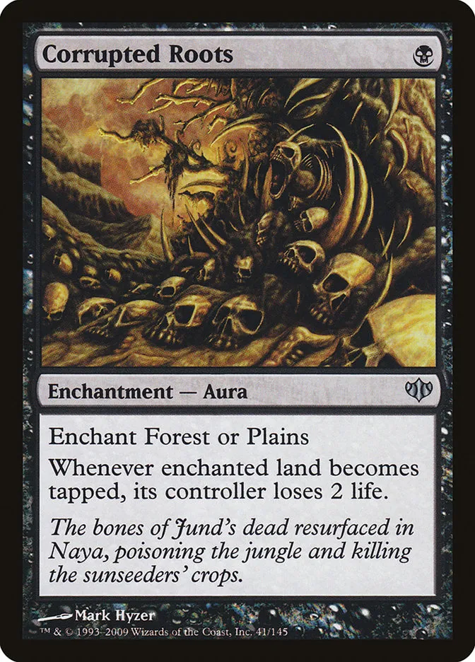 2009 Conflux Corrupted Roots uncommon #41 unlisted card image