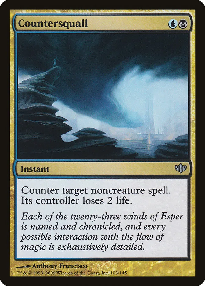 2009 Conflux Countersquall uncommon #103 unlisted card image