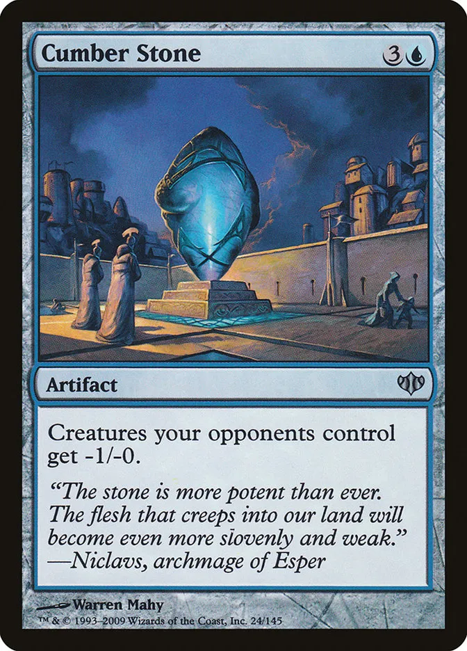 2009 Conflux Cumber Stone uncommon #24 unlisted card image