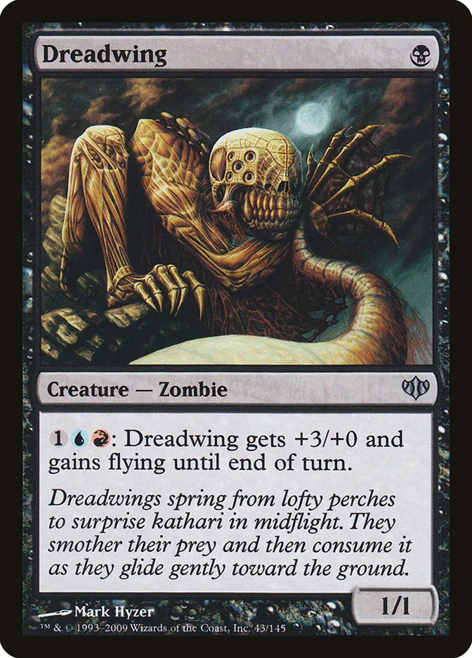 2009 Conflux Dreadwing uncommon #43 unlisted card image