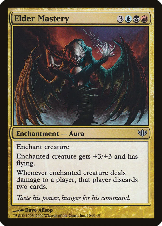 2009 Conflux Elder Mastery uncommon #104 unlisted card image