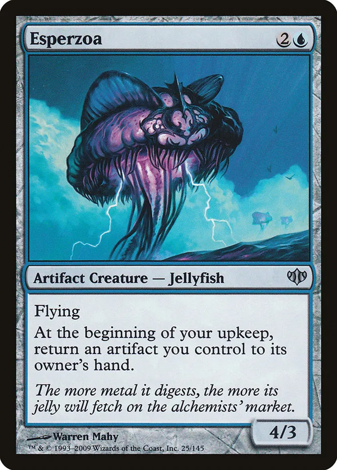 2009 Conflux Esperzoa uncommon #25 unlisted card image
