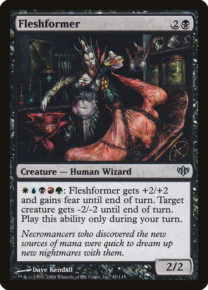 2009 Conflux Fleshformer uncommon #45 unlisted card image
