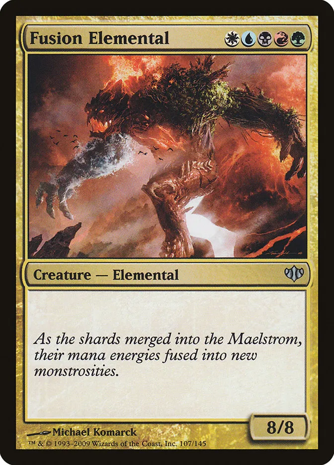 2009 Conflux Fusion Elemental uncommon #107 unlisted card image