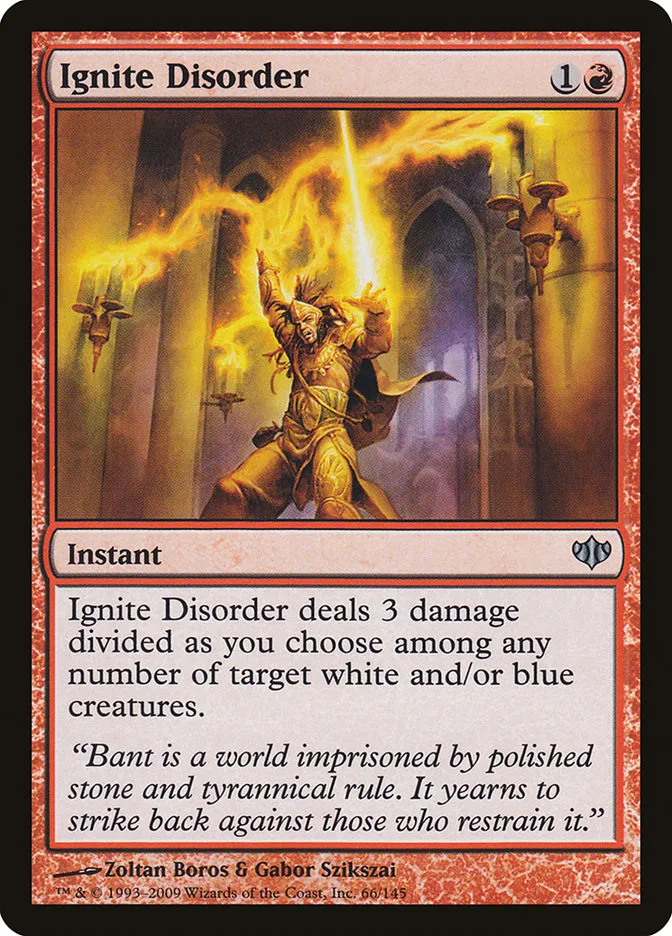 2009 Conflux Ignite Disorder uncommon #66 unlisted card image