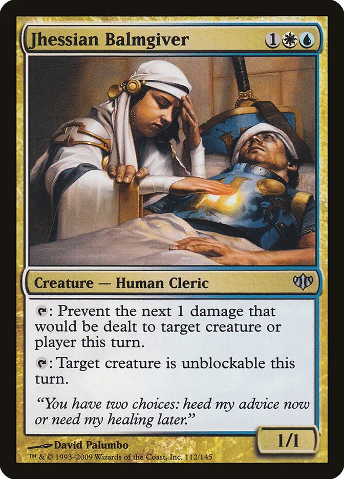 2009 Conflux Jhessian Balmgiver uncommon #112 unlisted card image