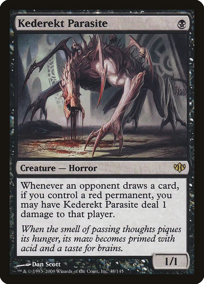 2009 Conflux Kederekt Parasite rare #48 unlisted card image