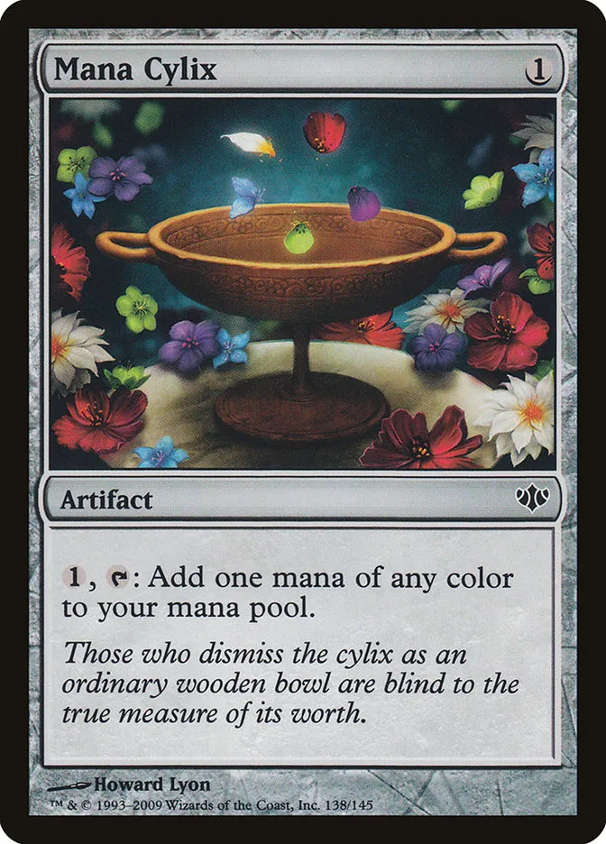 2009 Conflux Mana Cylix common #138 unlisted card image