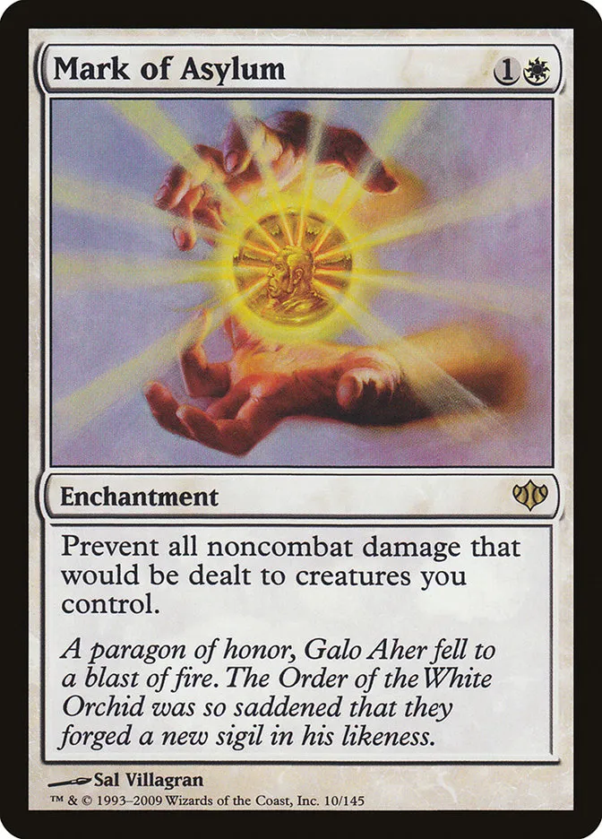 2009 Conflux Mark of Asylum rare #10 unlisted card image