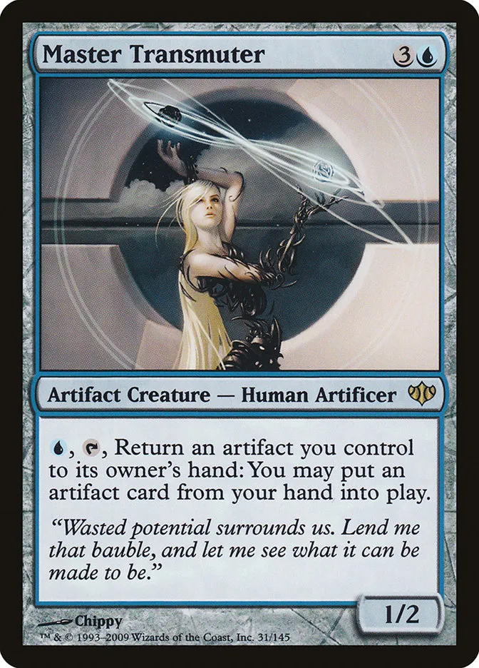 2009 Conflux Master Transmuter rare #31 unlisted card image