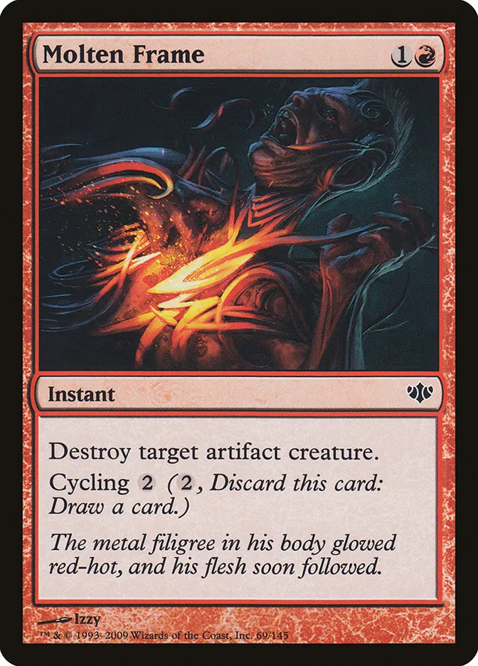 2009 Conflux Molten Frame common #69 unlisted card image
