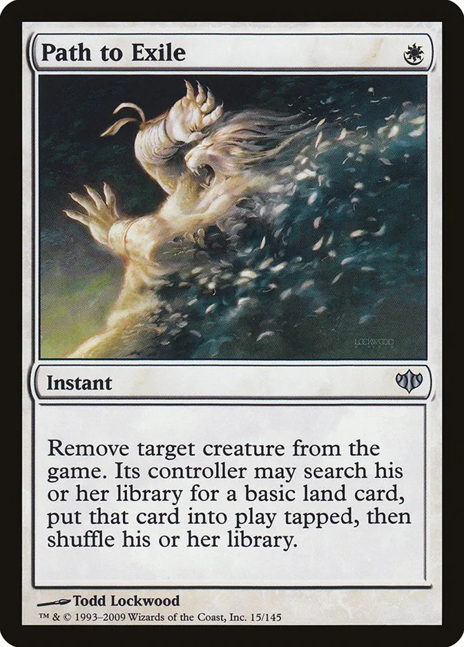 2009 Conflux Path to Exile uncommon #15 unlisted card image