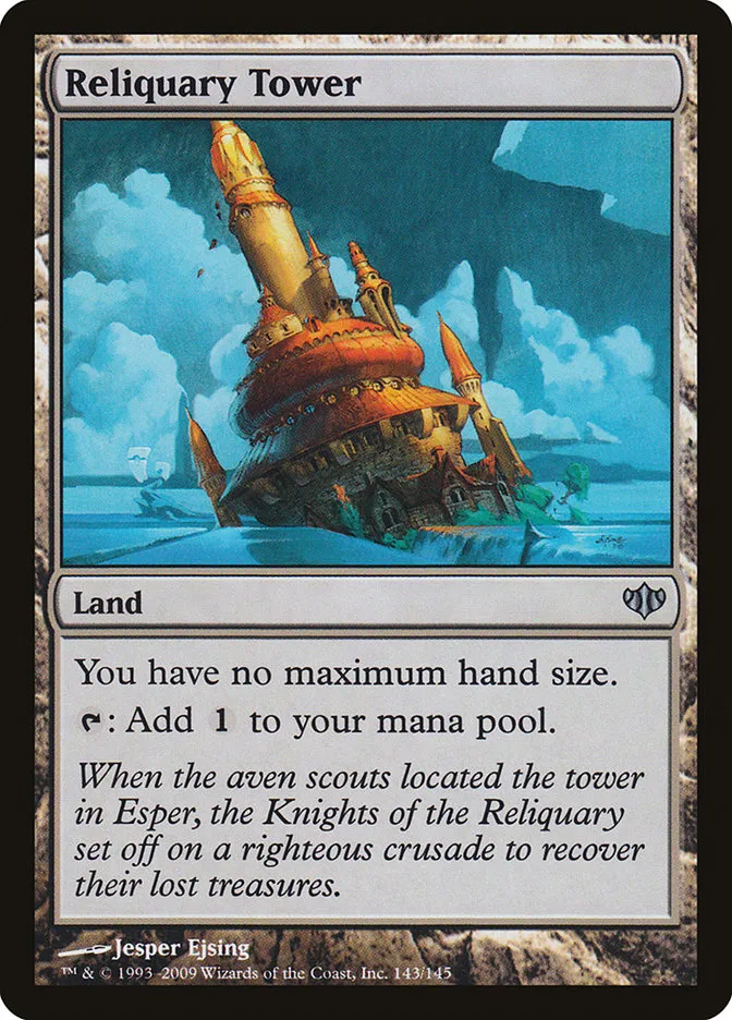 2009 Conflux Reliquary Tower uncommon #143 unlisted card image
