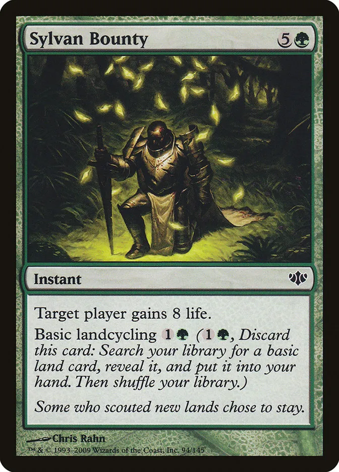 2009 Conflux Sylvan Bounty common #94 unlisted card image