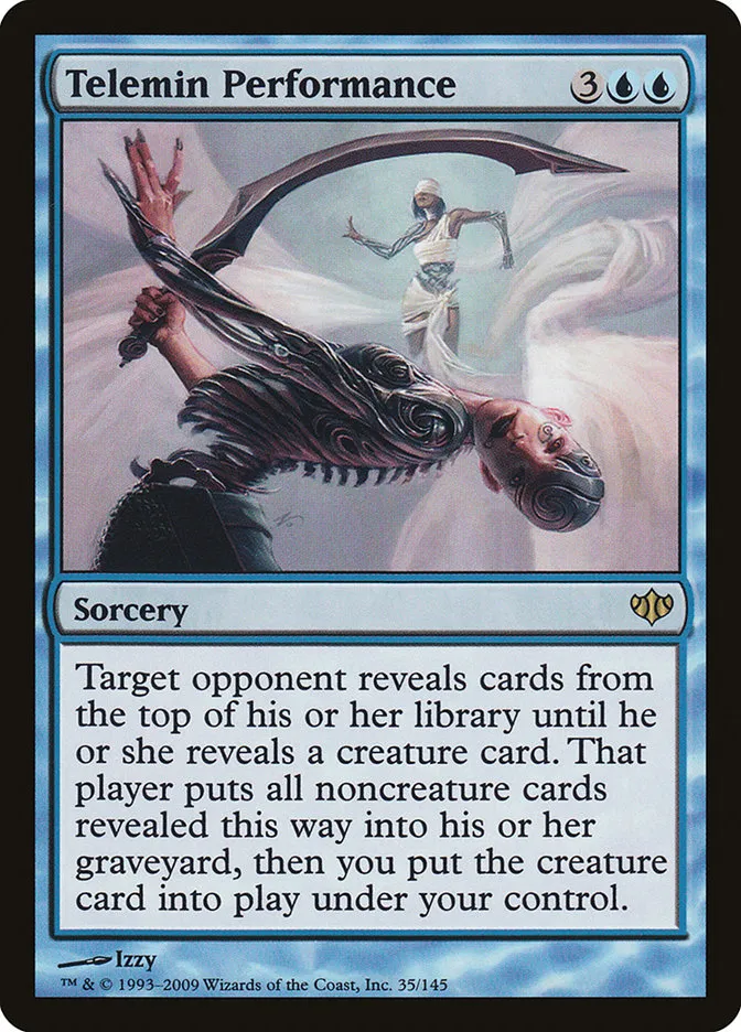 2009 Conflux Telemin Performance rare #35 unlisted card image