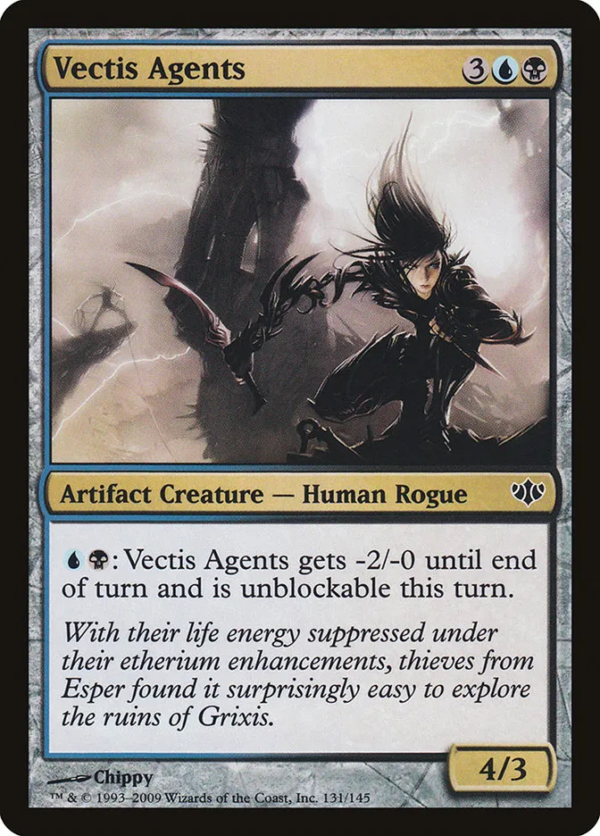 2009 Conflux Vectis Agents common #131 unlisted card image
