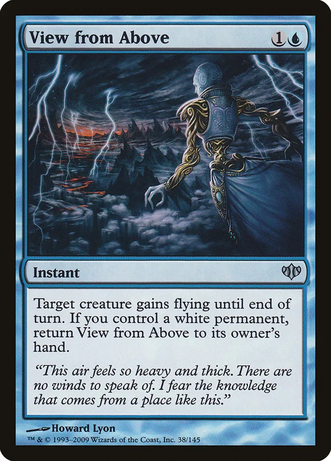 2009 Conflux View from Above uncommon #38 unlisted card image