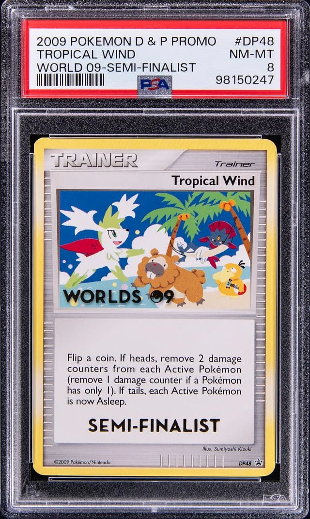 2009 Diamond & Pearl Tropical Wind, Semi-Finalist Worlds 09 Promo #DP48 card image