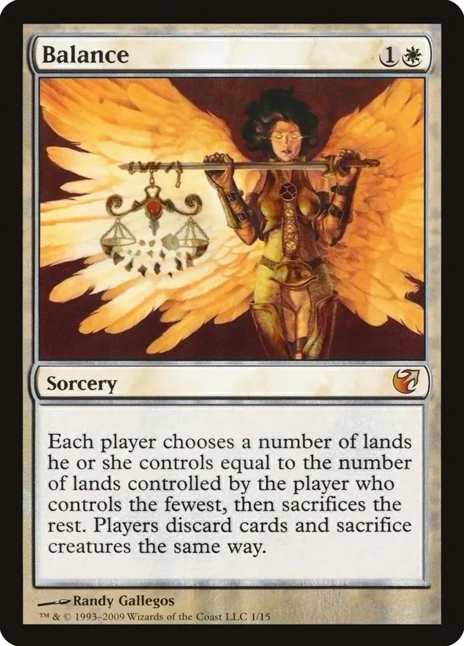 2009 From the Vault: Exiled Balance mythic #1 unlisted card image